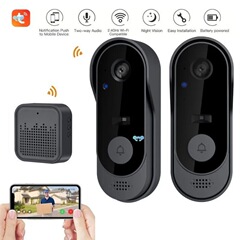 Tuya WIFI カメラ ドアベル HD ビデオ インターホン 屋外ワイヤー