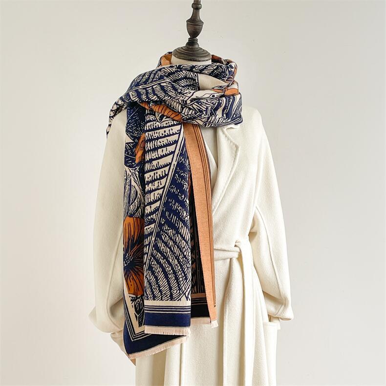 Autunno e inverno Nuovo stile etnico I imitazione Cashmere Sciarpa calda W, Mantello con rinuncia all'aria condizionata, Felpa con cappuccio per_voghion.com