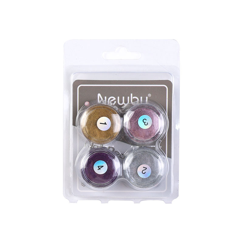 2023 manicuría en línea explosión sólido espejo mágico polvo oro y plata manicuría especial pegamento de esmalte de uñas gancho polvo espejo borde