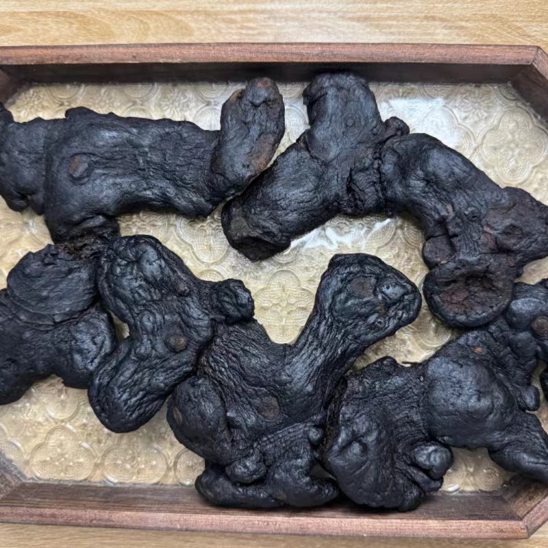 Huang Jing Polygonatum Rhizome Nine Times Steamed and Sun Dried Ready to Eat Slices for Tea and Cooking 500g specifications