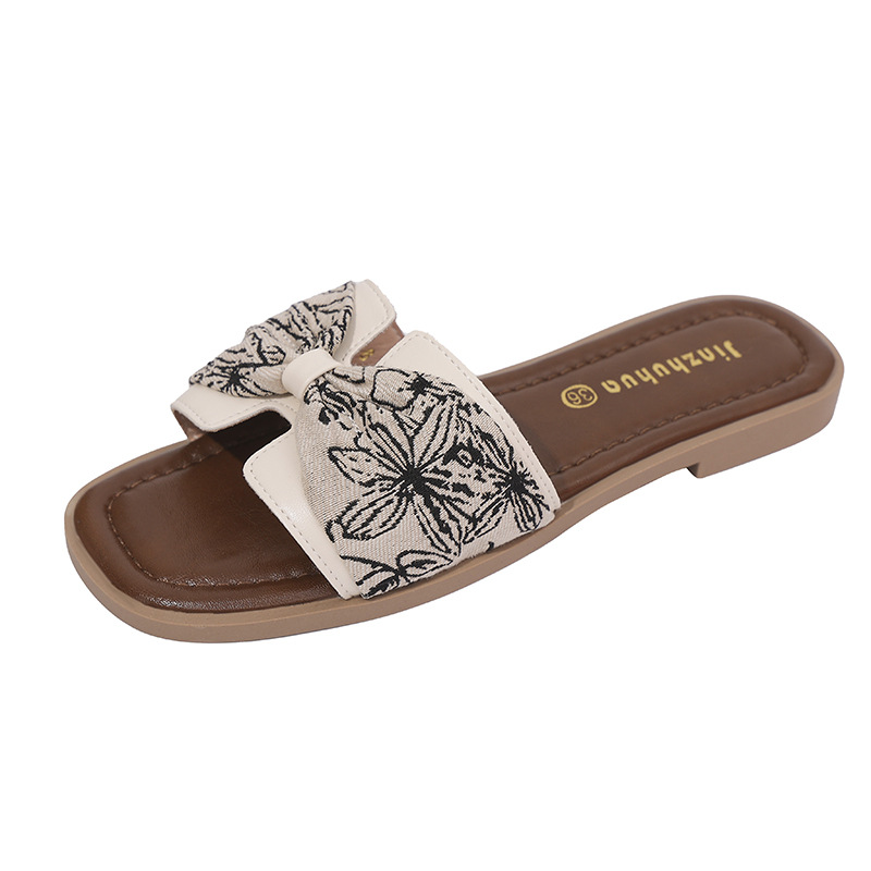 Sandali da donna con blocchi di colore, perfetti per l'estate, con suola morbida e comoda, facili da indossare, con lacci e suola piatta._voghion.com