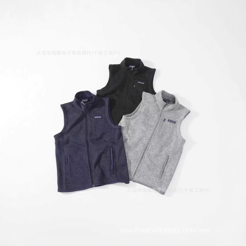 Patania Patagonia Better Sweater Vest Warm Fleece Stand-Up Collar Vest