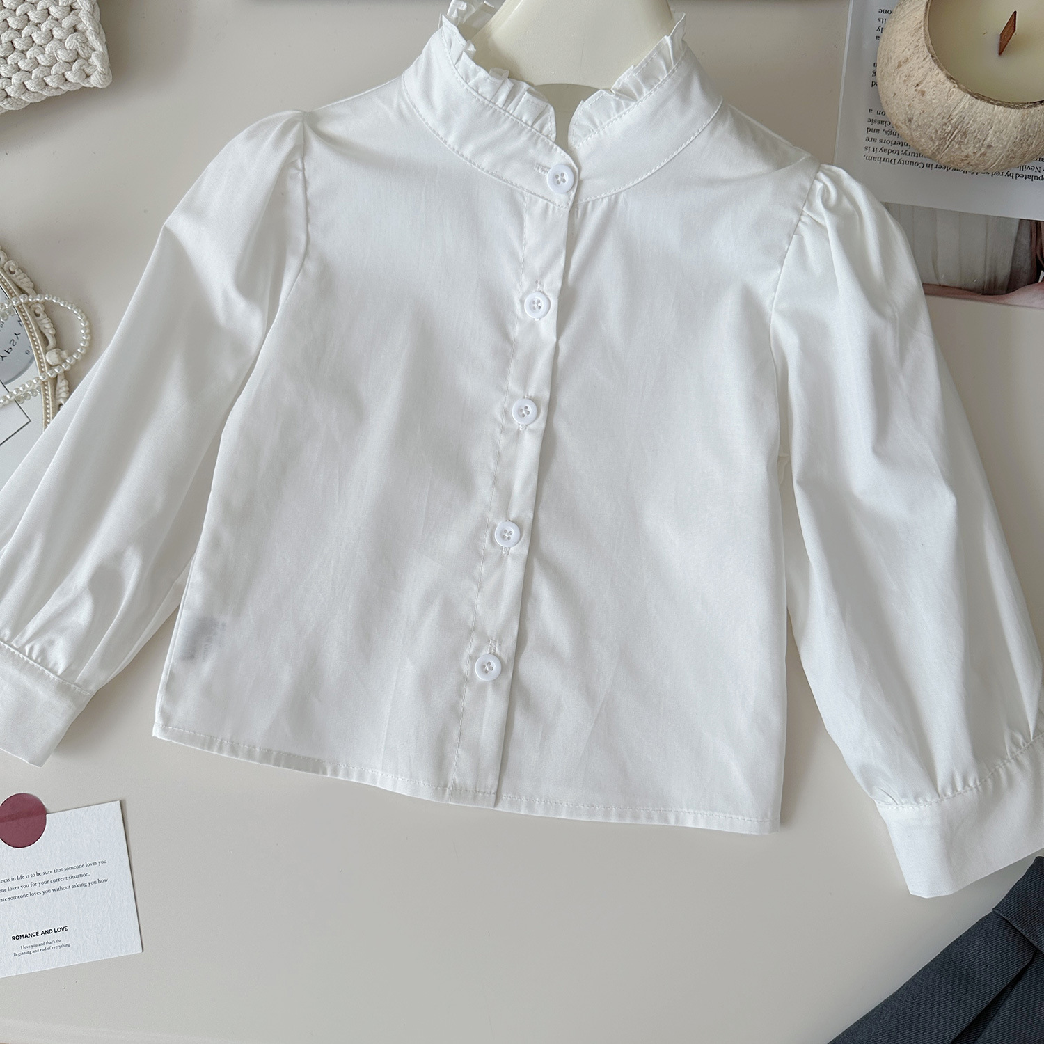 2024 Nuovo autunno coreano scuola media superiore stile gilet camicia gonna set 67650 per ragazze_voghion.com