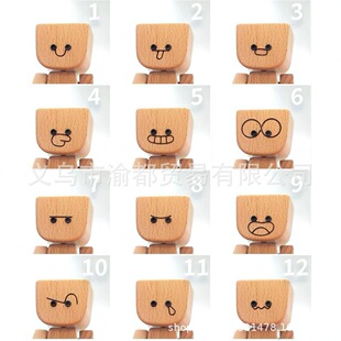 Charming Little Wooden Figure That Sways���u�[��Сľ����ż