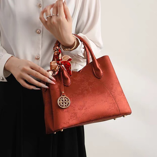 Rote Tasche, Handtasche im chinesischen Stil, Muttertasche, Hochzeitstasche, Alltagstasche für Damen, Hochzeitstasche_voghion.com