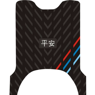 Suitable for Luyuan Zf35 Safety Three-Stripe Rubber Foot Pads, Wear-Resistant, Waterproof, Anti-Slip Foot Pads, Jewelry Accessories (Motorcycle pedals) - new-thickened-foot-pads