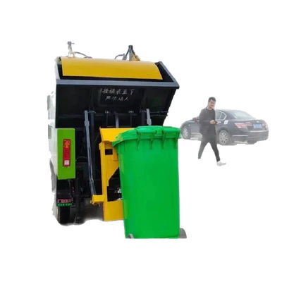 Hanging Bin Waste Removal Vehicle, Elektrik zibil maşınları