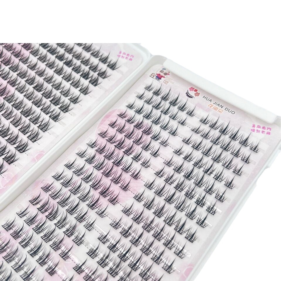 Flower Eyelash Book Foreign Students Recommend Lazy Trilogy Eyelash Sun Flower Eyelash 32 Rows Message Optional