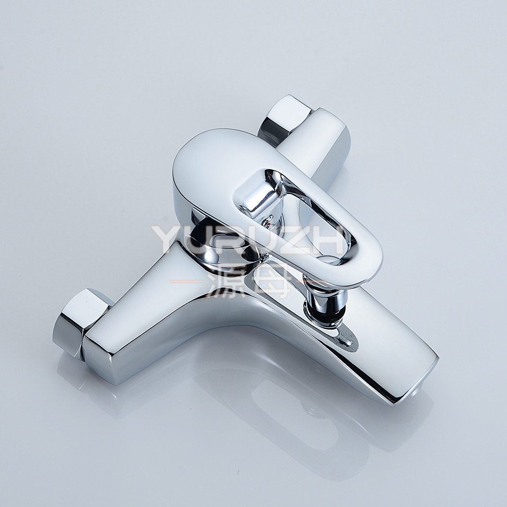 All-copper shower faucet, hot and cold water mixing valve, shower head, bathtub faucet, integrated bathroom mixing valve, high-end bathroom Item Picture