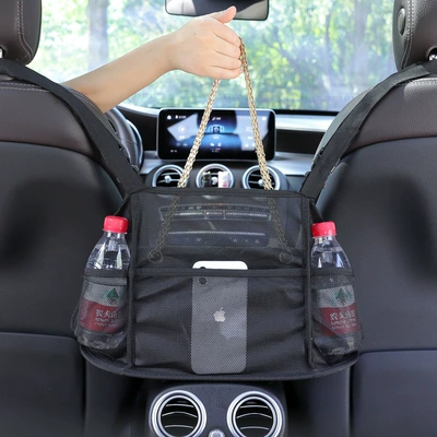 Bag Children's Isolation Net Car – Car storage bag/box