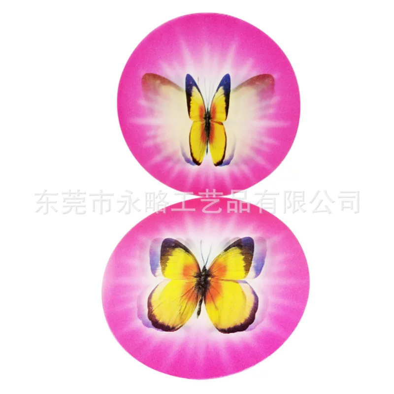Change dynamic renderings of four colors plus white printing 12 variable grating card