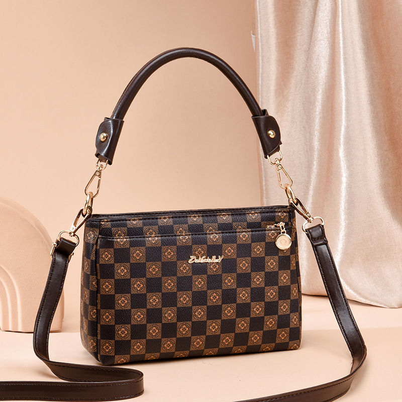 Women's Small Square Shoulder Bag Korean Style Crossbody Handbag_voghion.com
