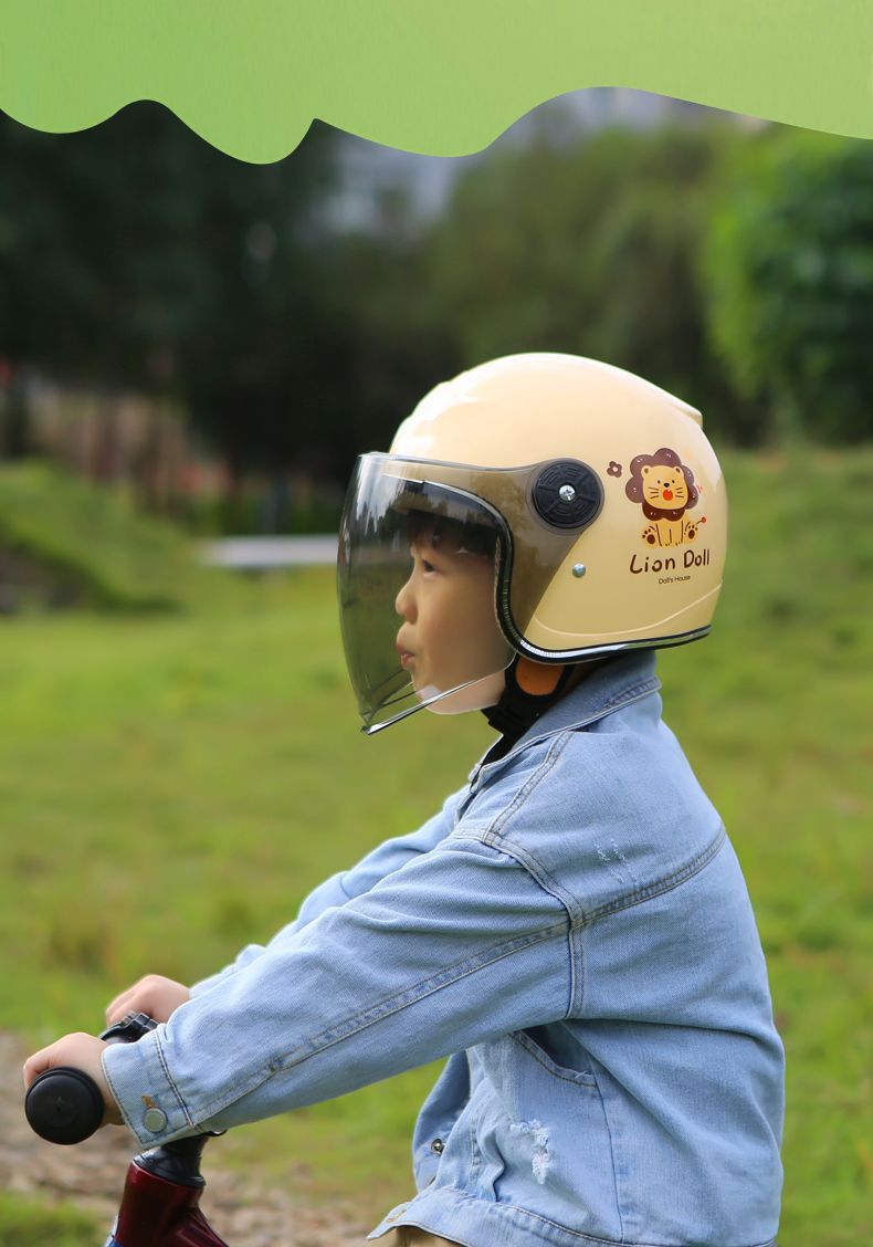 Children's 3C Certified Electric Vehicle Helmet