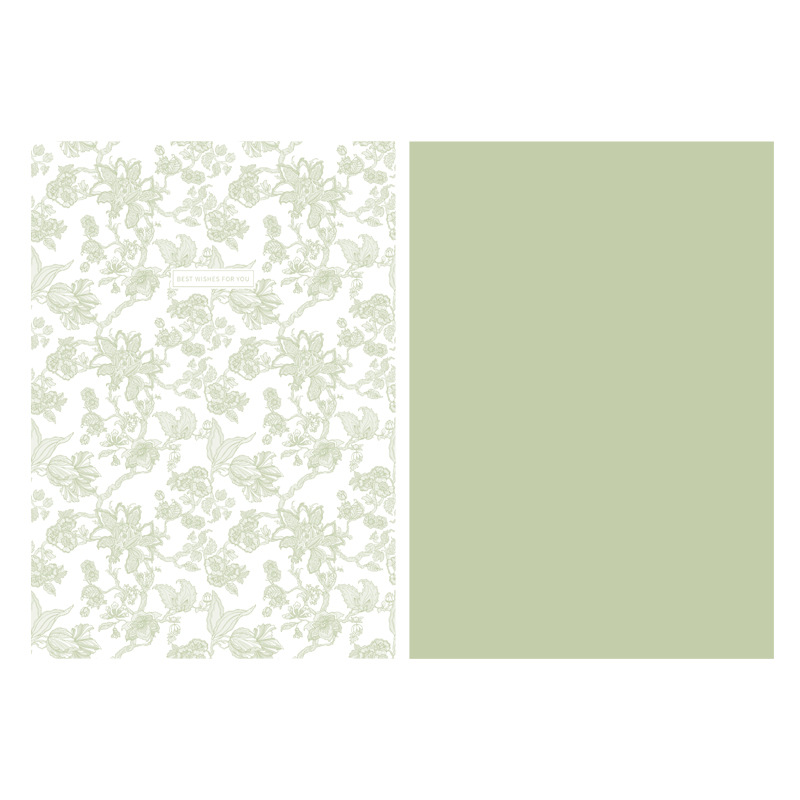 Qisejin nuevo estilo Yujian Meili papel de embalaje impreso floristería arte floral cojín de papel de embalaje de bricolaje