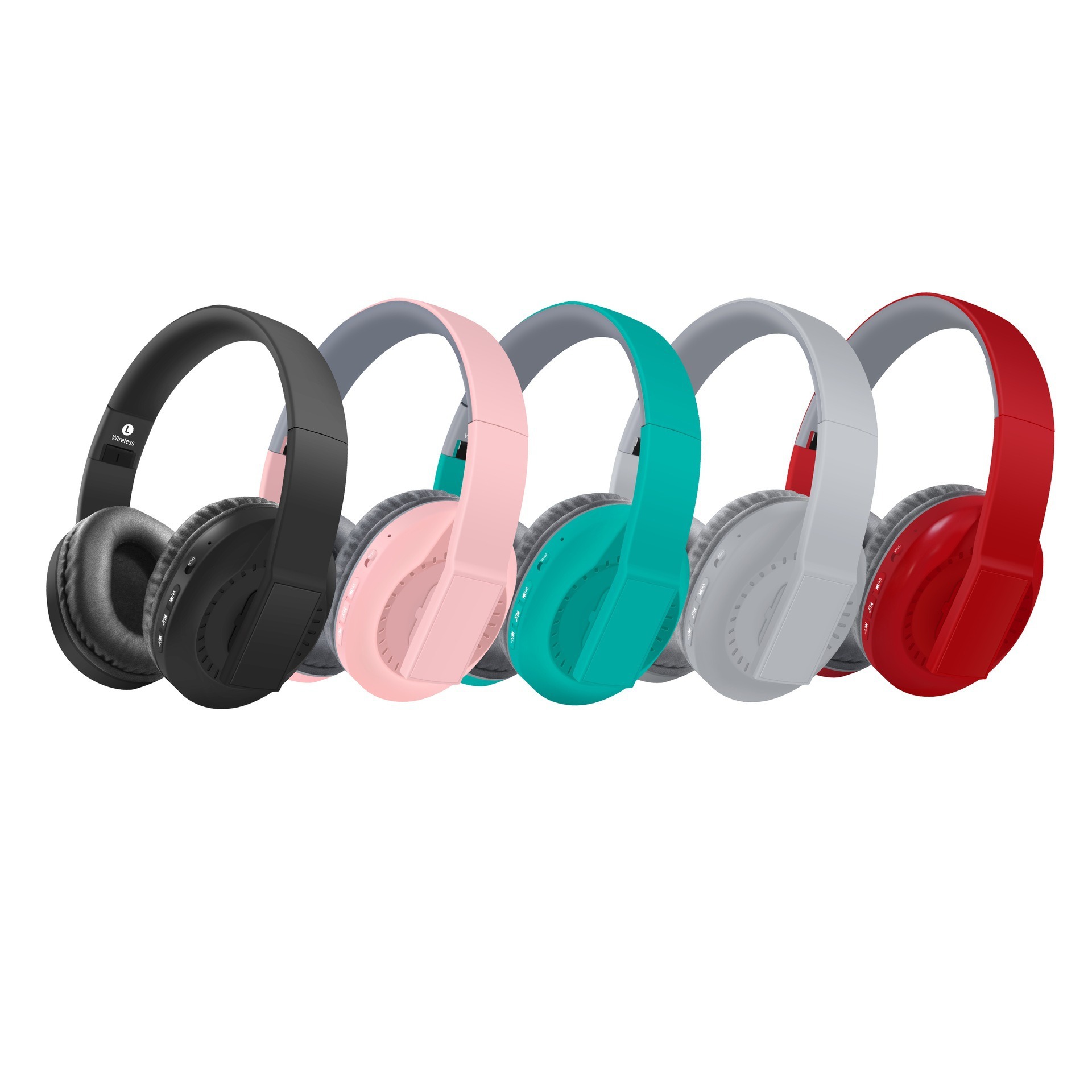 Popular private model bluetooth headphone stereo foldable wireless card large battery large ear cup 4