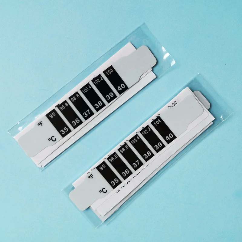 ЖК-термометр на лбу Трансграничная наклейка на термометр на лбу Детский ЖК-цифровой термометр Термометр на лбу