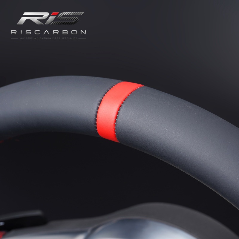 Suitable for Volkswagen Full Leather Red Label Steering Wheel Golf Mk7/Mk7.5 Gti/R 2013-2020