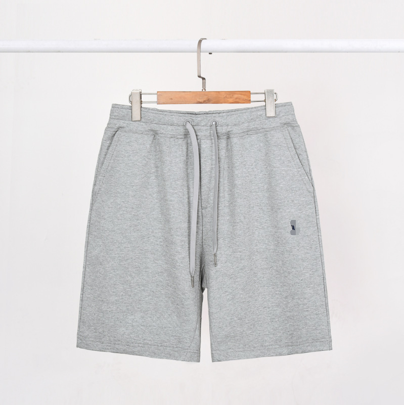 Men's Solid Color Pony New Shorts Men's Business Workwear Five-Point Shorts Golf Sports Beach Casual Pants