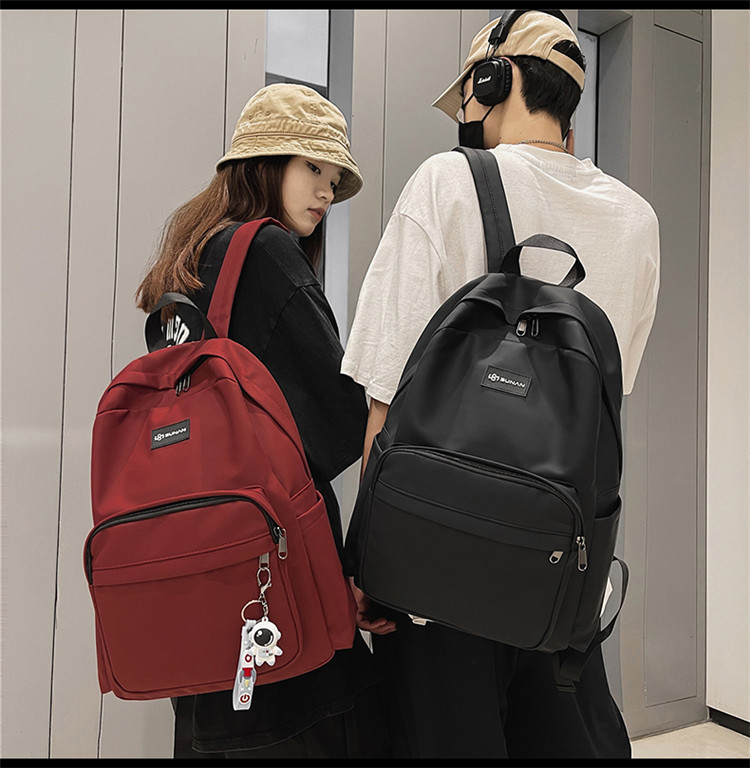 Schoolbag Korean Version Of The Large-capacity Travel Simple Backpack New Fashion Student Backpack display picture 52