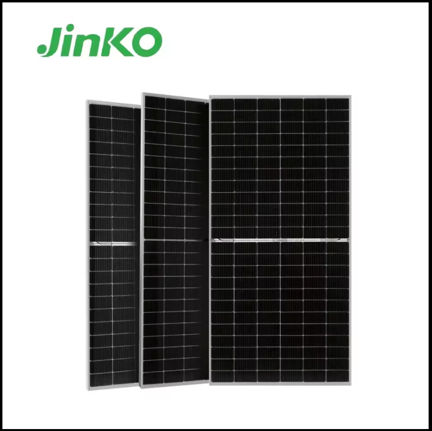 晶科太阳能发电板580/590瓦双面A级光伏板现货原厂直发