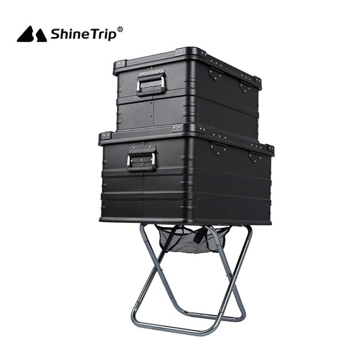 Shanqu Outdoor Extra Large Aluminum Alloy Portable Folding Stool Train Drawing Small Mazar Bold Picnic Stool Cross-border New