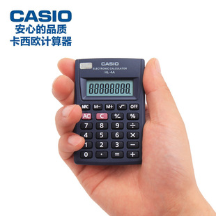 casio casio HL-4A cute mini calculator portable card electronic computer minicomputer