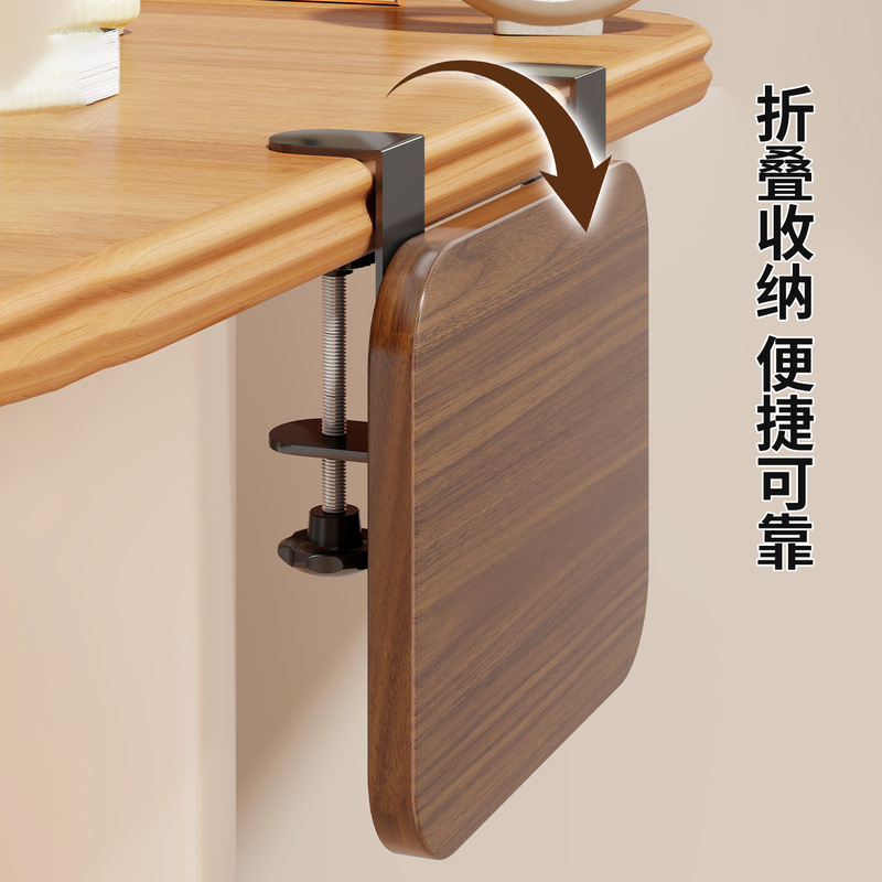 桌面延长板免打孔扩展延伸扩大神器电脑桌子手托折叠加长加宽接板|undefined