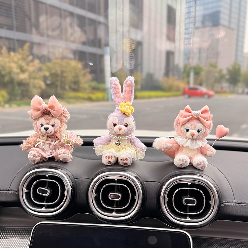 Star Dew Car Interior Decoration Ornaments 2025 New Model Car Decoration Items for Dashboard Cute for Girls