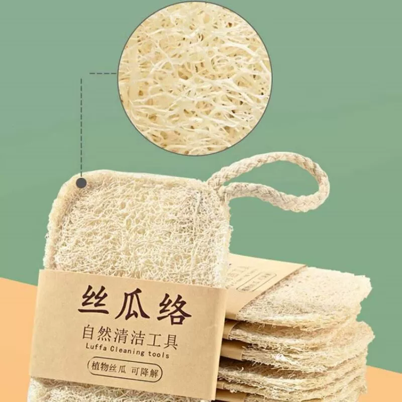Organic loofah for home use, universal plant lamp, material, brush