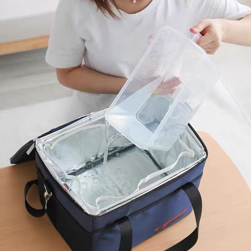 便当包大号保温袋外卖户外带饭保冷冰包手提饭盒袋铝箔保温箱加厚