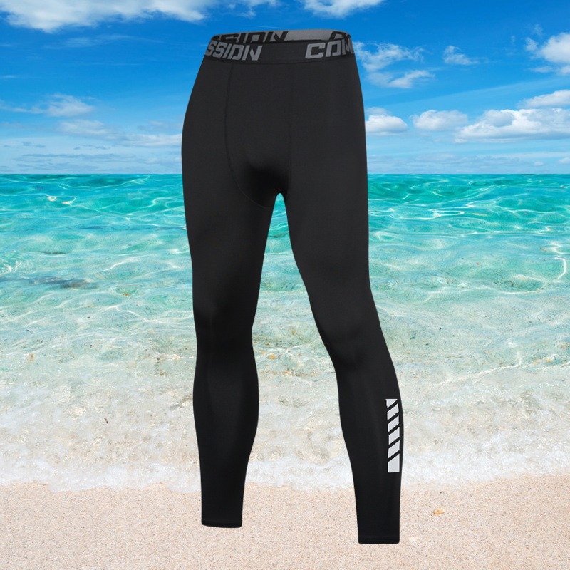 Traje de baño para hombre protector solar de cuerpo completo pantalones de manga larga bañador natación cálida surf traje de neopreno comercio exterior venta al por mayor transfronteriza