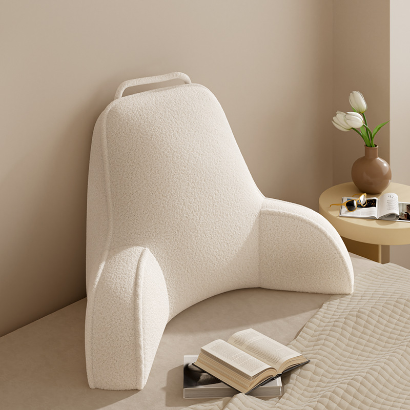 베개 없음 - 루프 벨벳 - 유백색