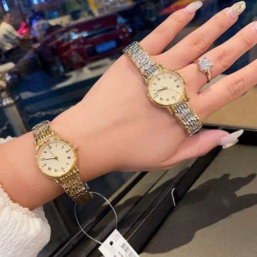 Medieval little golden bean vintage antique watch European and American watch versatile ins Hong Kong style gift women's watch bracelet watch