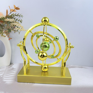 2510 Planet Newton Pendulum Perpetual Motion Instrument Celestial Model Dynamics Orbit Dynamic Craft Newton Swing Decoration