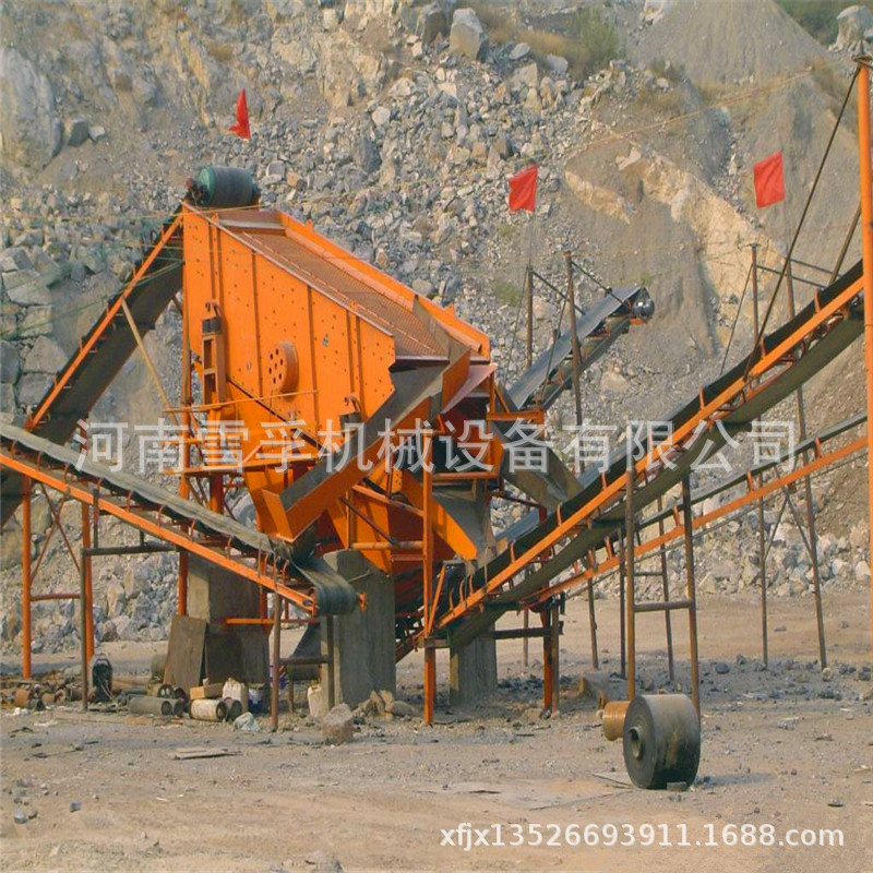 硅砂砂石破碎生产线全套设备建筑用高硬度砂石骨料破碎制砂生产线