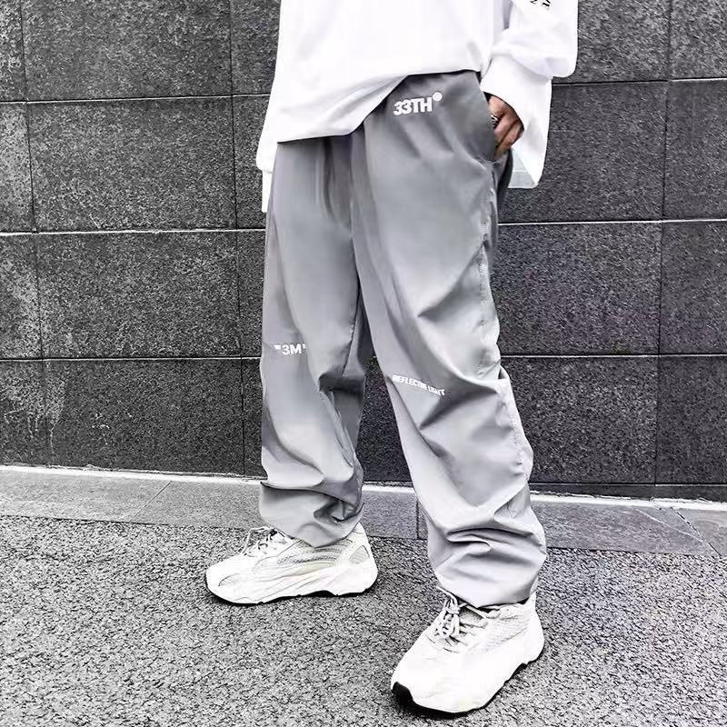 Reflective Casual Pants