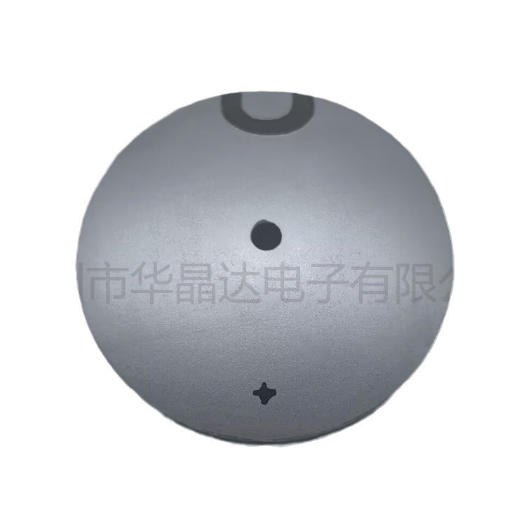 聚焦型HIFU压电陶瓷换能片Φ50陶瓷聚焦片聚焦换能器陶瓷球冠中孔