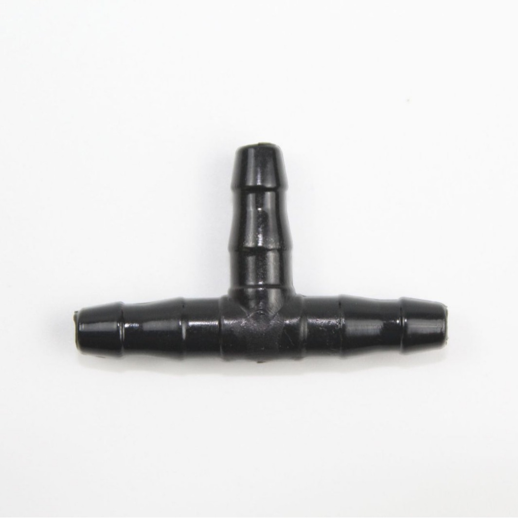 4 / 7 tubo capilar tee 47 accesorios de conexión capilar tubería de riego de jardinería de riego por goteo de micro-spray