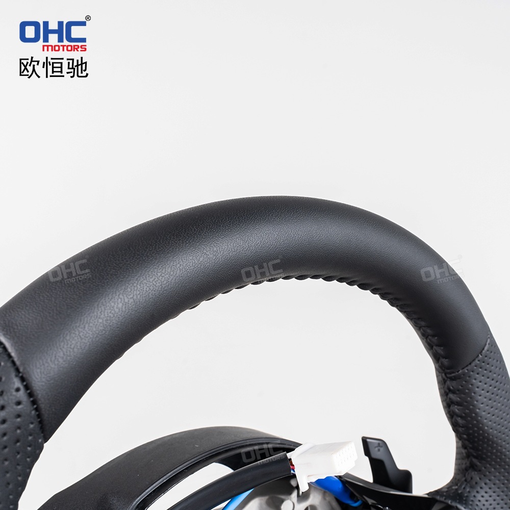 Suitable for 16-23 Toyota 86 Subaru modified and upgraded sports full-leather steering wheel assembly