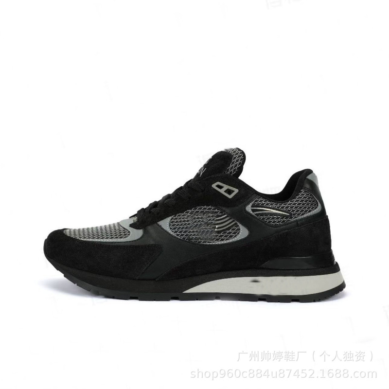 Foreign Trade Men's Shoes, Low-Top Breathable Lightweight Running Shoes, Fashionable Retro Color-Blocking Casual Sports Shoes, Comfortable and Breathable Foreign Trade Men's Shoes, Low-Top Breathable Lightweight Running Shoes, Fashionable Retro Color-Blocking Casual Sports Shoes, Comfortable and Breathable