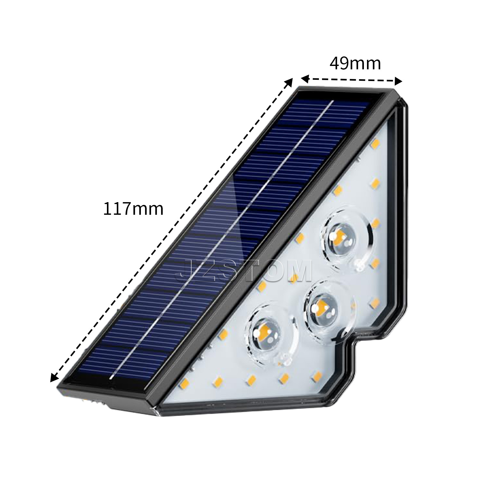 새로운 렌즈 대형 스텝 라이트 백색광