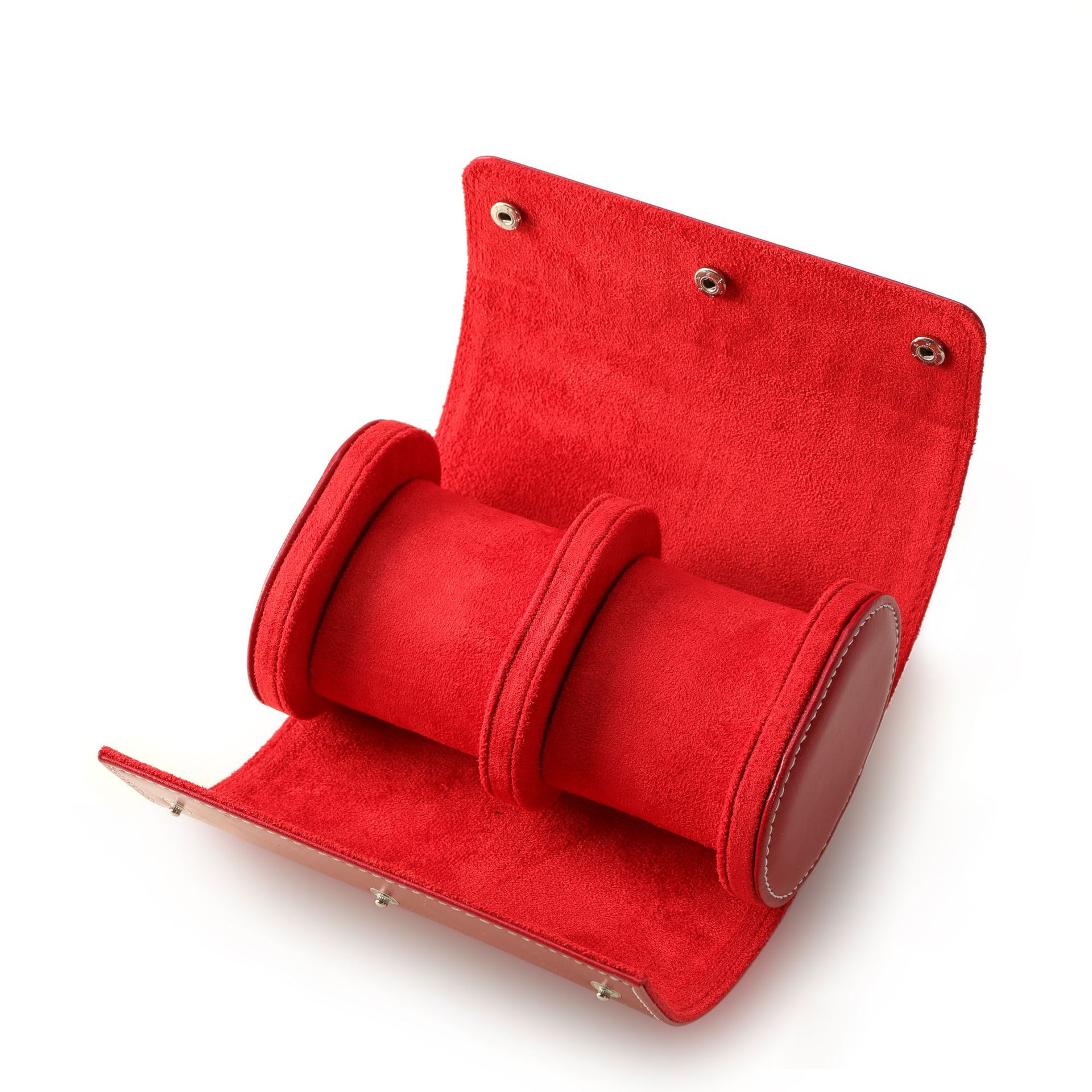 Caja de reloj de almacenamiento verde agua fantasma reloj mecánico protección a prueba de polvo reloj famoso reloj de cuero bolsa 1 2 3-asiento portátil de viaje