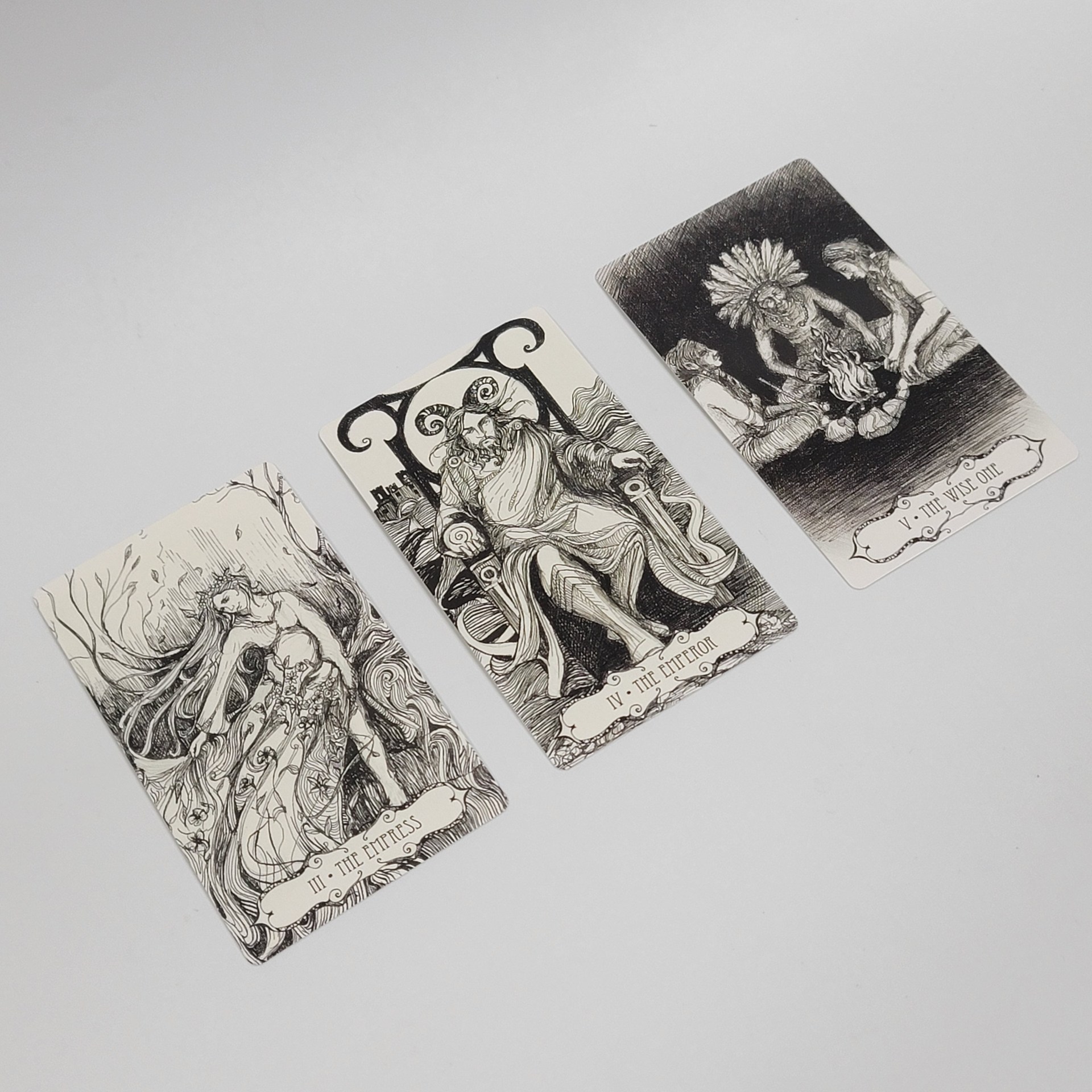 Abyss Tarot Oracle Cards Deck For Party Games Tabletop Board Game_voghion.com