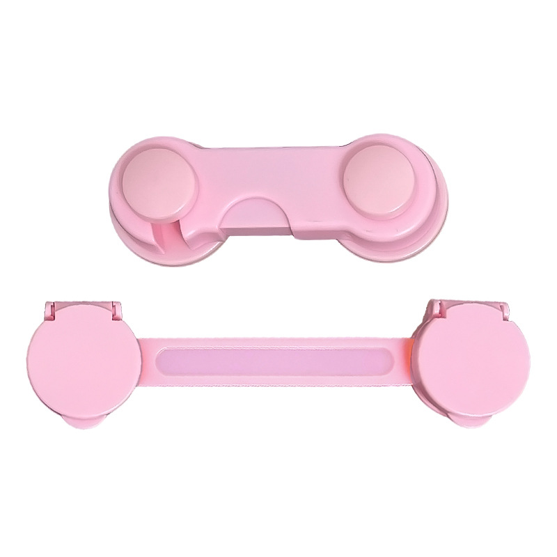 Cerradura de Seguridad Infantil Plástico ABS Antipellizcos, Protección Infantil para Cajones, Armarios y Refrigeradores