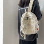 学生水洗休闲复古双肩包