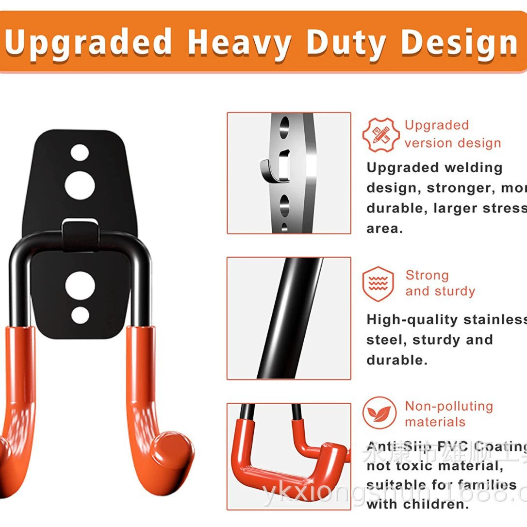 Усиленный гаражный крюк новый горячий продавать тяжелый крюк Amazon Модернизированный крюк для сортировки гаража