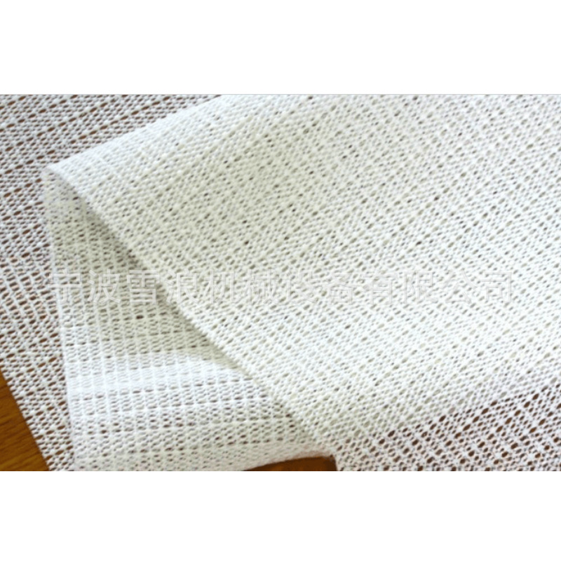 IMPA 150690 도매 미끄럼 방지 식탁보 600MM * 30MTR * 1.5MM PVC 고밀도 린넨 아이보리