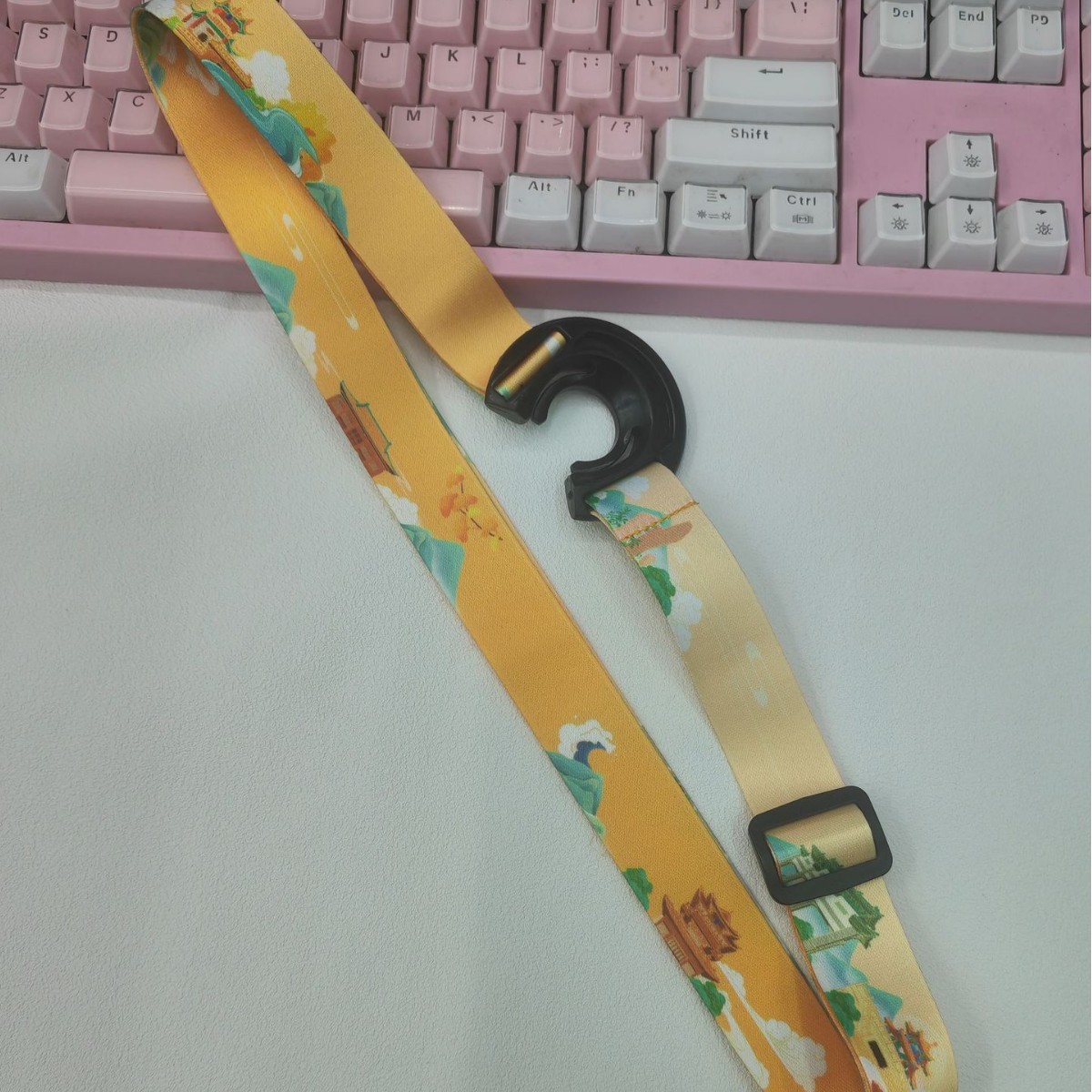 37: 블랙 버클 웨빙 2.5*120cm