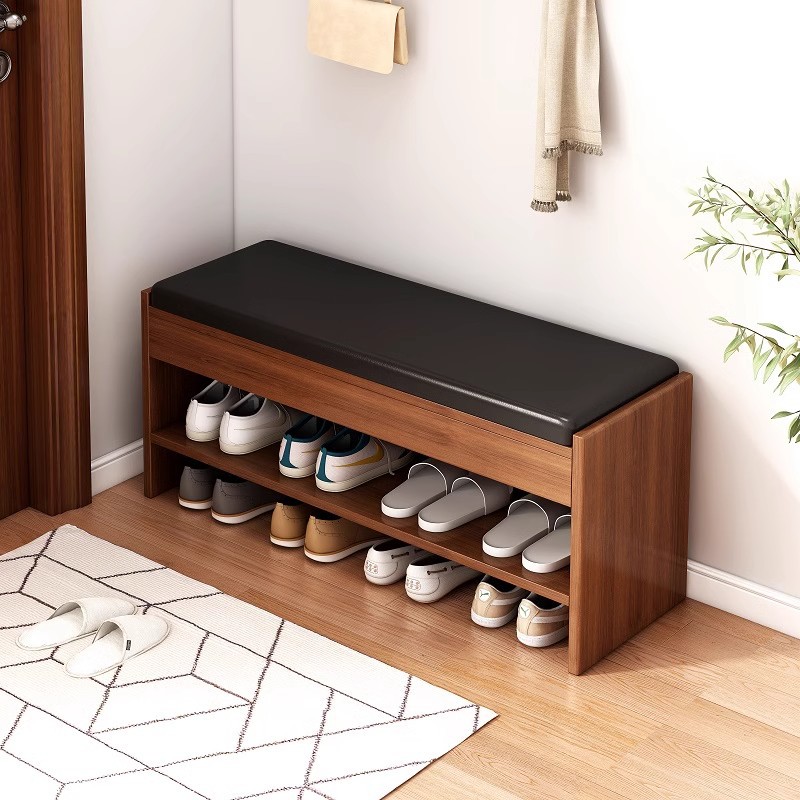 Taburetes de cambio de zapatos en la puerta del hogar se pueden sentar en la puerta para usar taburetes de zapatos en el gabinete de zapatos del hogar en un taburete de asiento en 2025 nuevo rack de zapatos