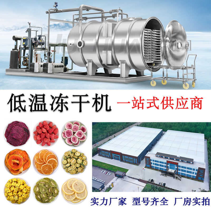 厂家供应宠物粮冻干设备鸡胸肉颗粒真空冻干机三文鱼真空冷冻干燥